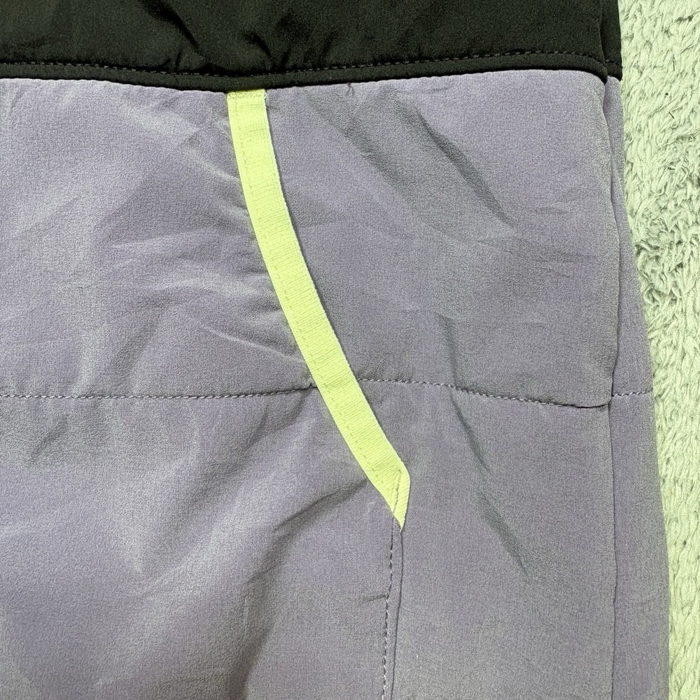 The North Face Mountain Sweatshirt Pullover Womens XS Black Purple Hoodie Casual - Picture 4 of 12